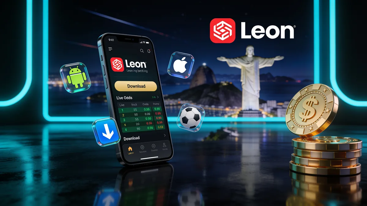 Funcionalidades do App Leon para Android e iOS: guia de leon para jogadores no Brasil